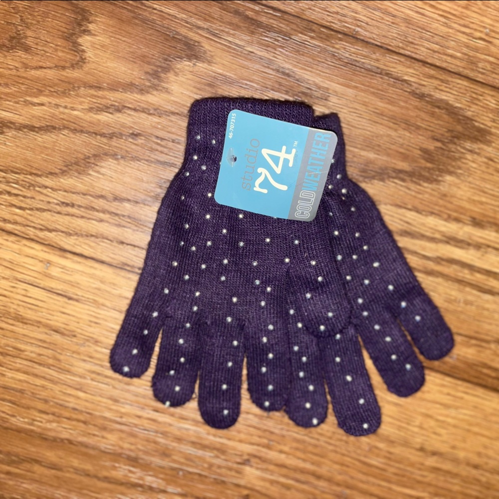 Purple Gloves